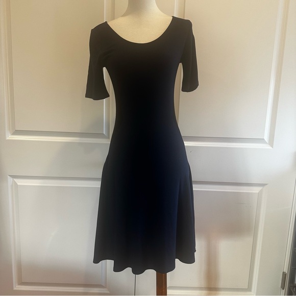 THEORY navy and black dress - Picture 10 of 10